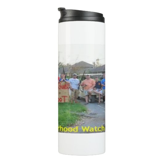 Buurtwacht Thermische Tumbler Thermosbeker (Geroteerd rechts)