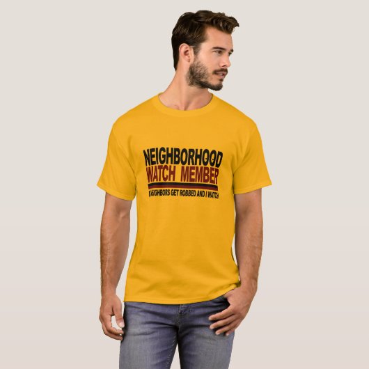 Buurvolglid T-shirt (Voorkant volledig)