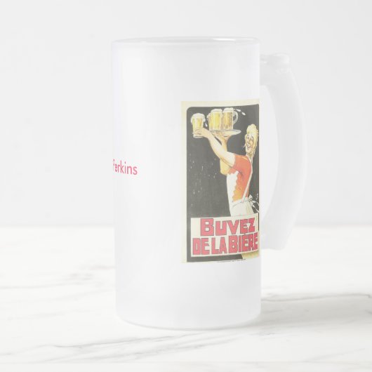 Buvez de la Biere mok (Voorkant rechts)