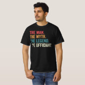 Buwdienstbeambte T-Shirt, Officier Gif T-shirt (Voorkant volledig)