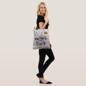 Buwmoeder van de Bride Lace Sunflower Wood Tote Bag (Op model)