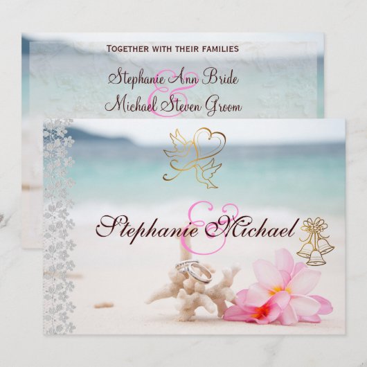 Buwwedstrijden op uitnodiging van het Beach Weddin (Voorkant / Achterkant)