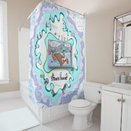 Buxatony Bob | Satirische humor Douchegordijn