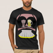 Buxom Beer Maid T-shirt (Voorkant)