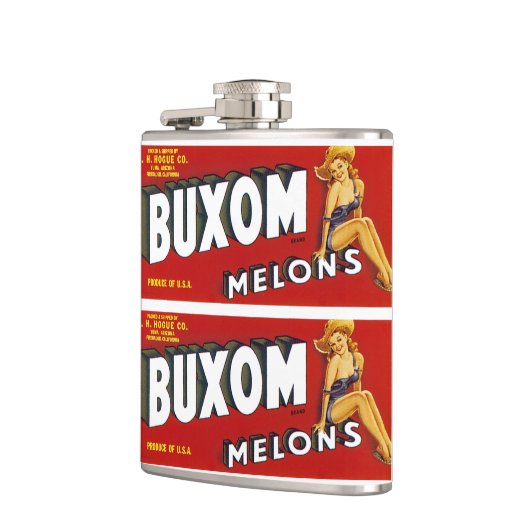 Buxom Mellons Heupfles (Links)