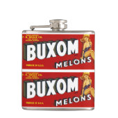 Buxom Mellons Heupfles (Voorkant)