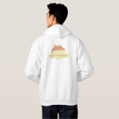 Buxton en Reunion Hoodie White (Achterkant volledig)
