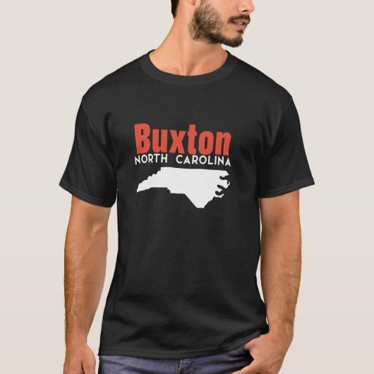 Buxton North Carolina USA State America Travel T-shirt (Voorkant)