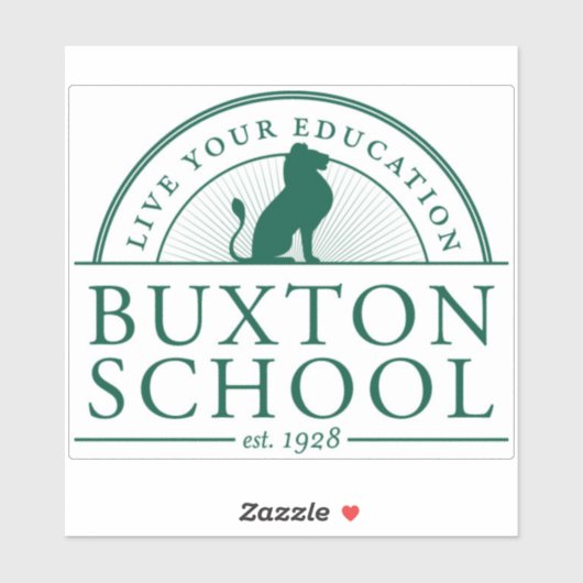 Buxton School Sticker (Vel)