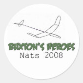 Buxton's Heroes - Sticker 2008 (Voorkant)