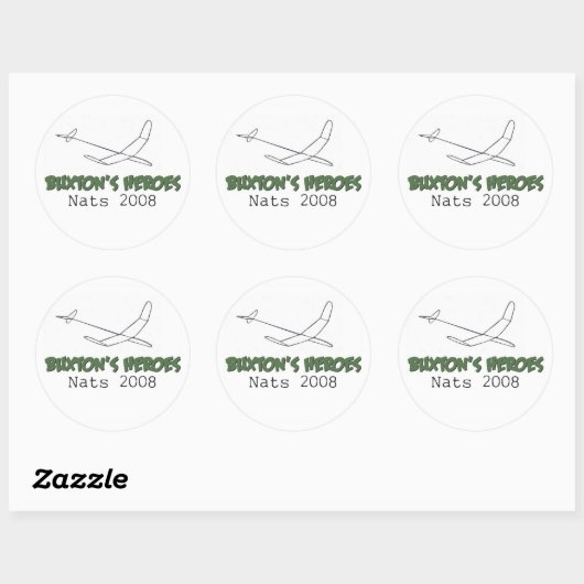 Buxton's Heroes - Sticker 2008 (Vel)