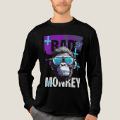 buy bad monkey Tri-Blend shirt (Voorkant volledig)