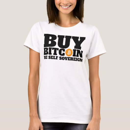 Buy Bitcoin T-Shirt (Voorkant)