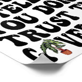 Buy Me Plants And Tell Me You Don't Trust (on Back Poster (Hoek)