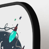 "Buy the Bling, Bring the Cheer." Pickleball Paddle (Links Detail)