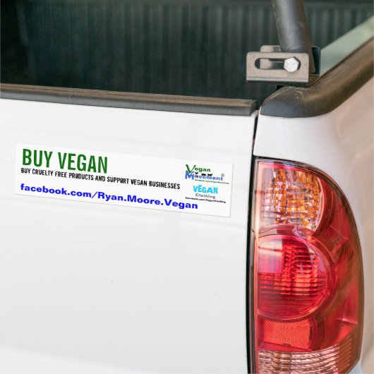 BUY VEGAN BUMPERSTICKER (Op Truck)