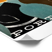 Buyartforless Double Dog Brewing Co Portland Black Poster (Hoek)