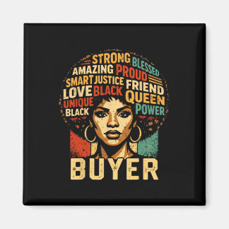 Buyer Black History Month Powerful Black Pride Art Magneet