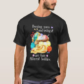 Buying Yarn And Using It Are Two Different Hobbies T-shirt (Voorkant)