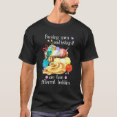 Buying Yarn And Using It Are Two Different Hobbies T-shirt (Voorkant)
