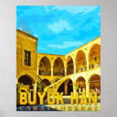 Büyük Han Cyprus - Grote Inn caravansarai geschenk Poster (Voorkant)