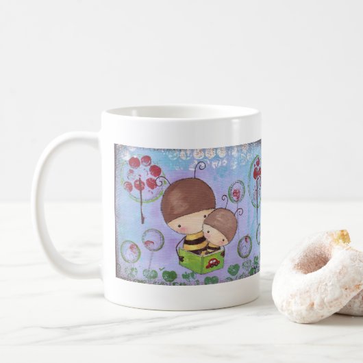 Buz-buz & Beez-beez Koffiemok (Met donut)