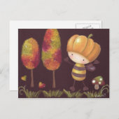 Buz-Buz maakt een herfstwandeling Briefkaart (Voorkant / Achterkant)