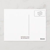 Buz-Buz maakt een herfstwandeling Briefkaart (Achterkant)