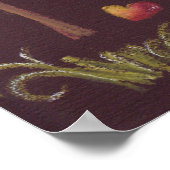 Buz-buz neemt een herfst Poster (Hoek)