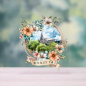 Buzet Kroatië Acryl Bord (Neutraal)