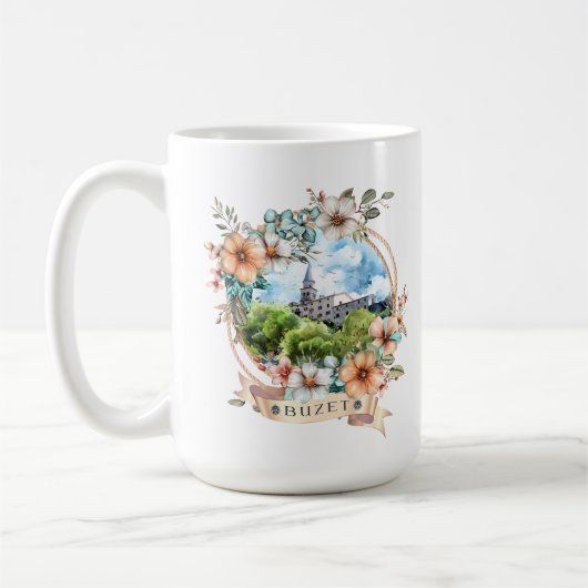 Buzet Kroatië Koffiemok (Links)