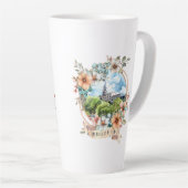 Buzet Kroatië Latte Mok (Rechterhoek)