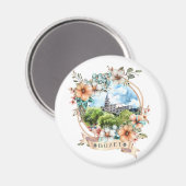 Buzet Kroatië Magneet (Voorkant / Achterkant)