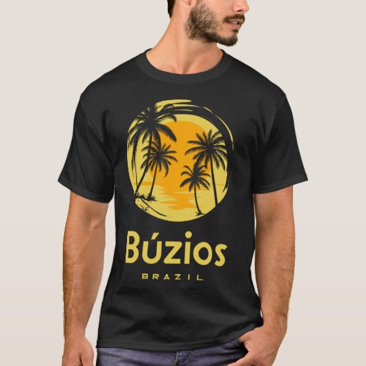 Búzios Brazilië T-shirt (Voorkant)