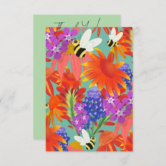 Buzz Among Blooms - Bedankt (Voorkant / Achterkant)