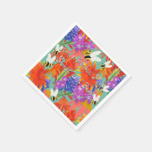 Buzz Among Blooms-Mint Meadow Servet (Hoek)