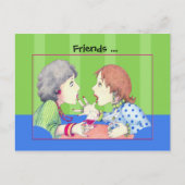 Buzz blauw Briefkaart (Voorkant)