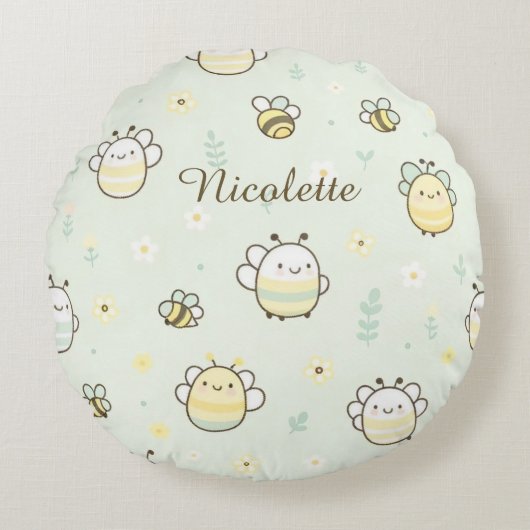 Buzz & Bloom: Het verhaal van de kinderen Rond Kussen (Voorkant)