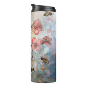 Buzz & Blossom: Cherry Blossom Bee Tumbler Thermosbeker (Geroteerd rechts)
