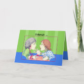 Buzz blue Friends Kaart (Voorkant)