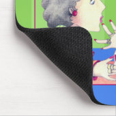 Buzz blue Mousepad Muismat (Hoek)