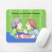 Buzz blue Mousepad Muismat (Met muis)