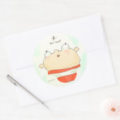 Buzz Boy Bookplate Ronde Sticker (Envelop)