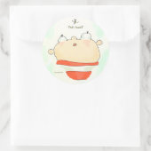 Buzz Boy Bookplate Ronde Sticker (Tas)