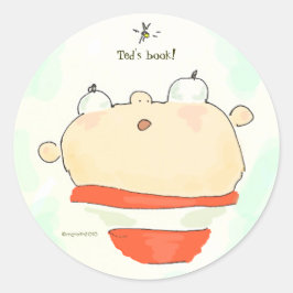 Buzz Boy Bookplate Ronde Sticker