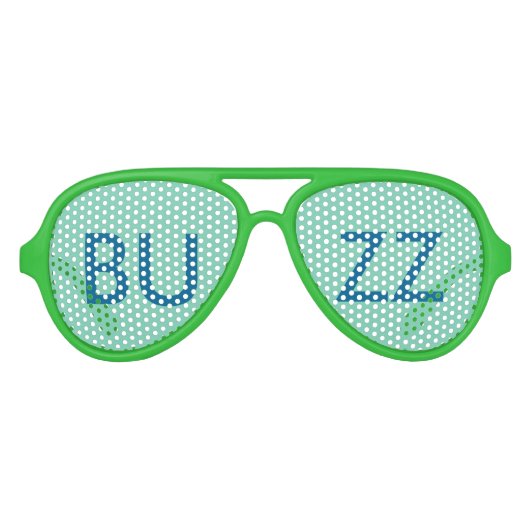 BUZZ BUG SUNGLASSEN AVIATOR ZONNEBRIL (Voorkant)