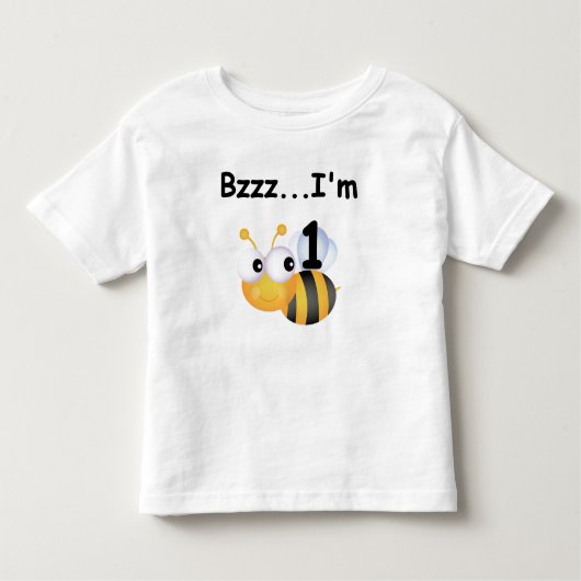 Buzz Bumblebee 1e Verjaardag T-shirts en geschenke (Voorkant)