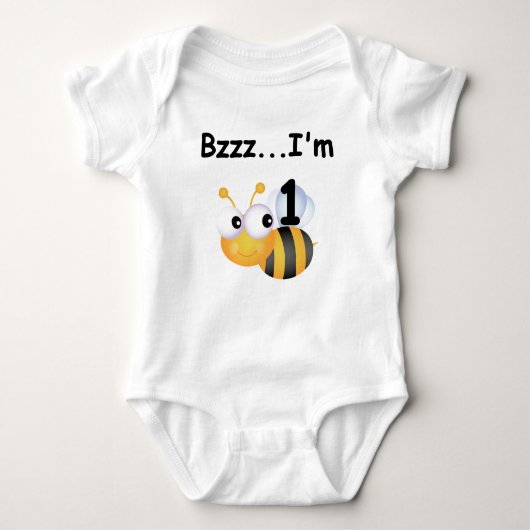 Buzz Bumblebee 1e Verjaardag T-shirts en geschenke (Voorkant)