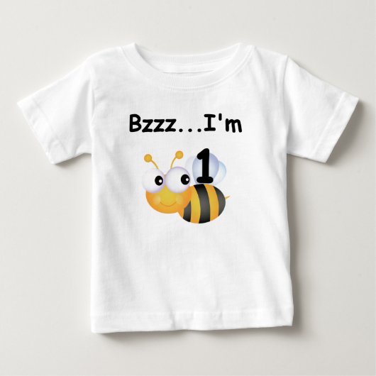 Buzz Bumblebee 1e Verjaardag T-shirts en geschenke (Voorkant)