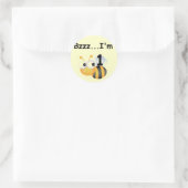 Buzz Bumblebee 1e Verjaardag T-shirts en geschenke Ronde Sticker (Tas)
